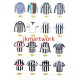 Grimsby Town FC Retro Shirts Wall Art Print